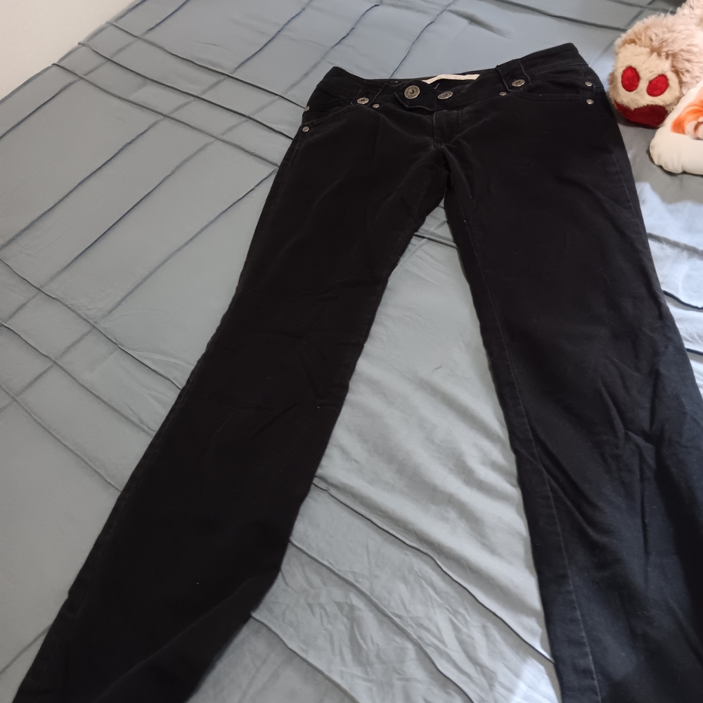 Tyte Jeans Black Straight Leg Pants